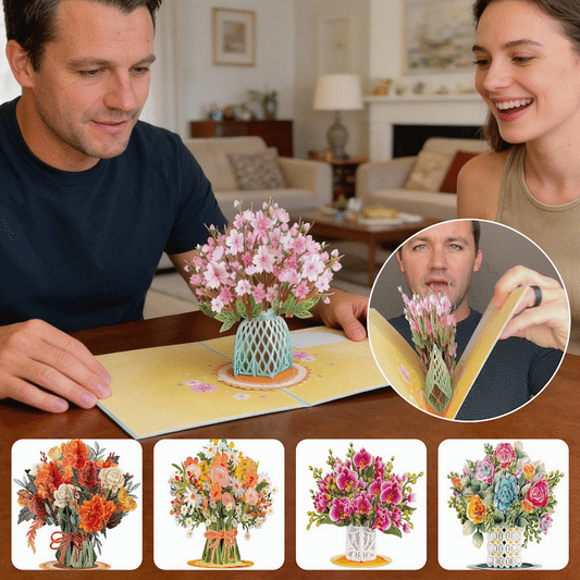 Blooming Keepsake Card Bouquet
